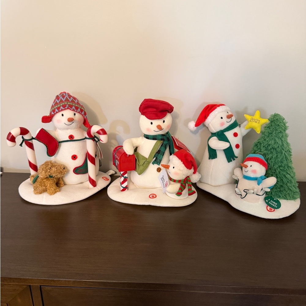 Set of 3 Hallmark Jingle Pals Collection